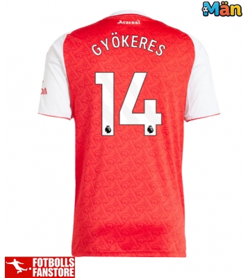 Arsenal Viktor Gyokeres #14 Hemmatröja 2025-26 Kortärmad